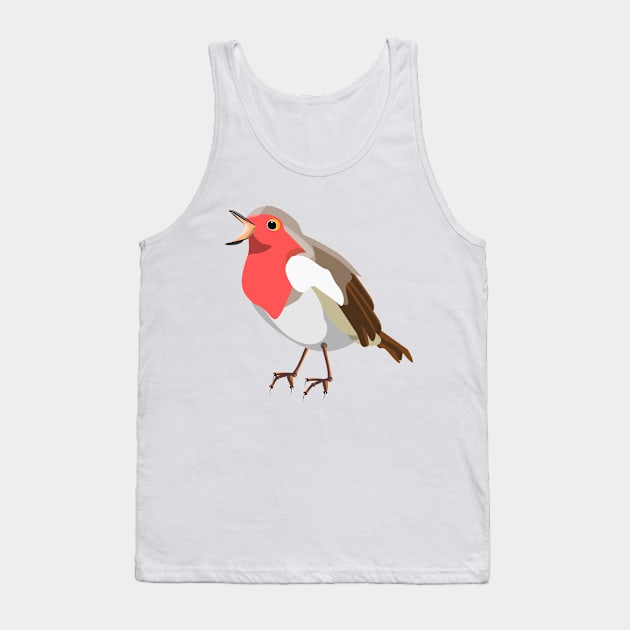 Red Robin Tank Top by mailboxdisco